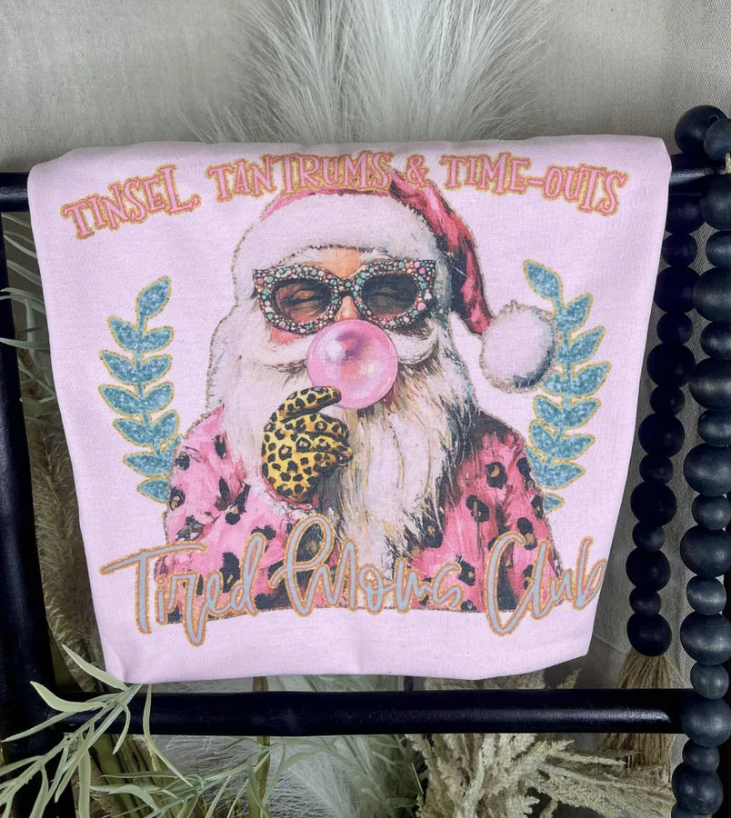 Tinsel , tantrums, and Time-outs (Gildan Tee)