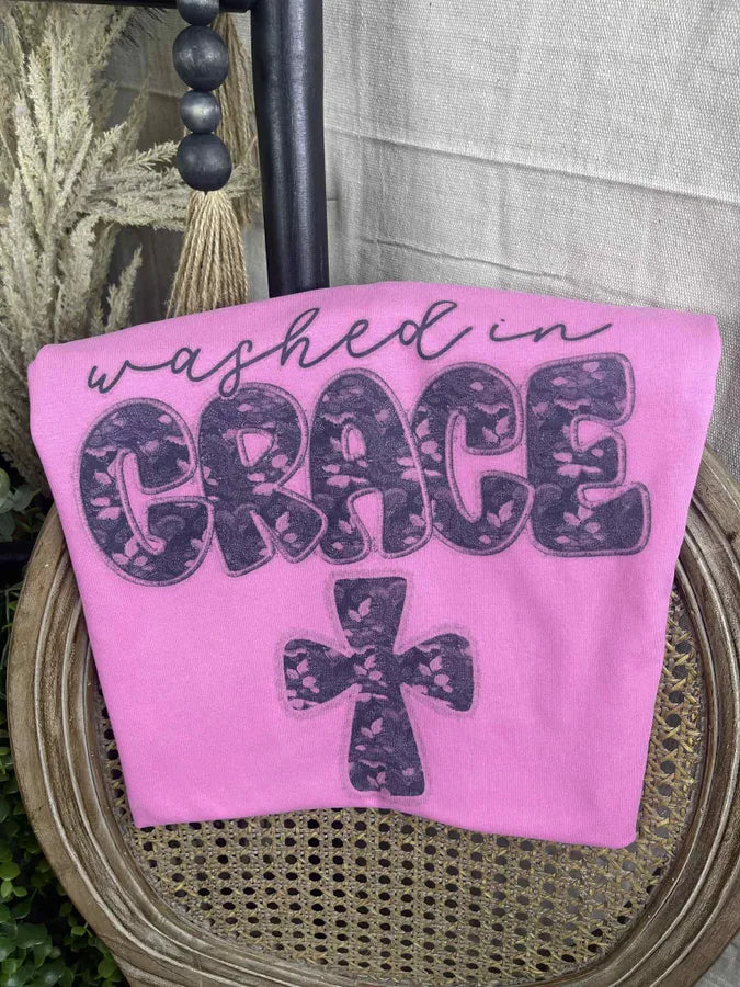 Washed in Grace (Gildan Tee)