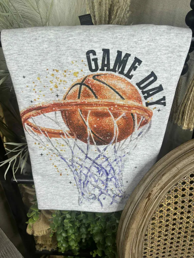Game Day Basketball (Gildan Tee)