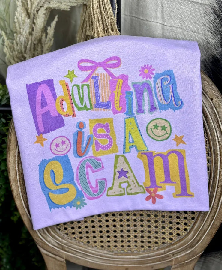 Adulting is a Scam (Gildan Tee)