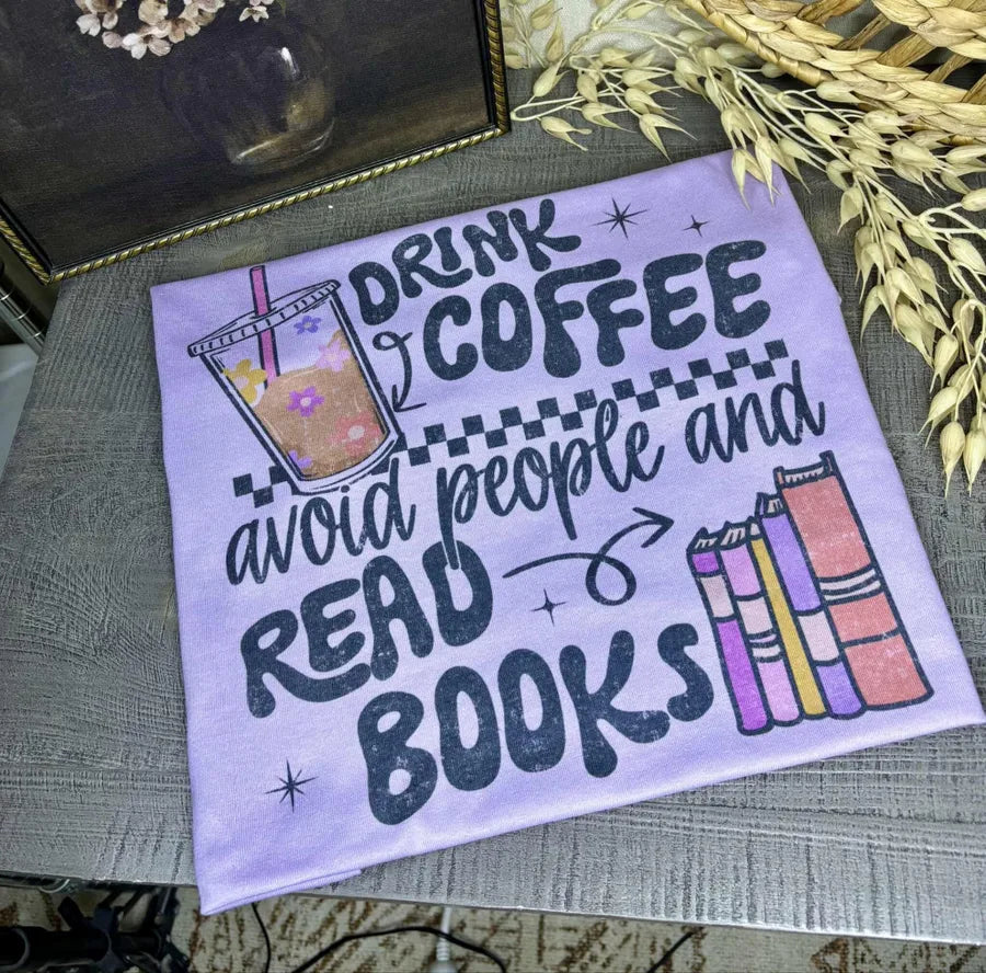 Drink Coffee Avoid People (Gildan Tee)
