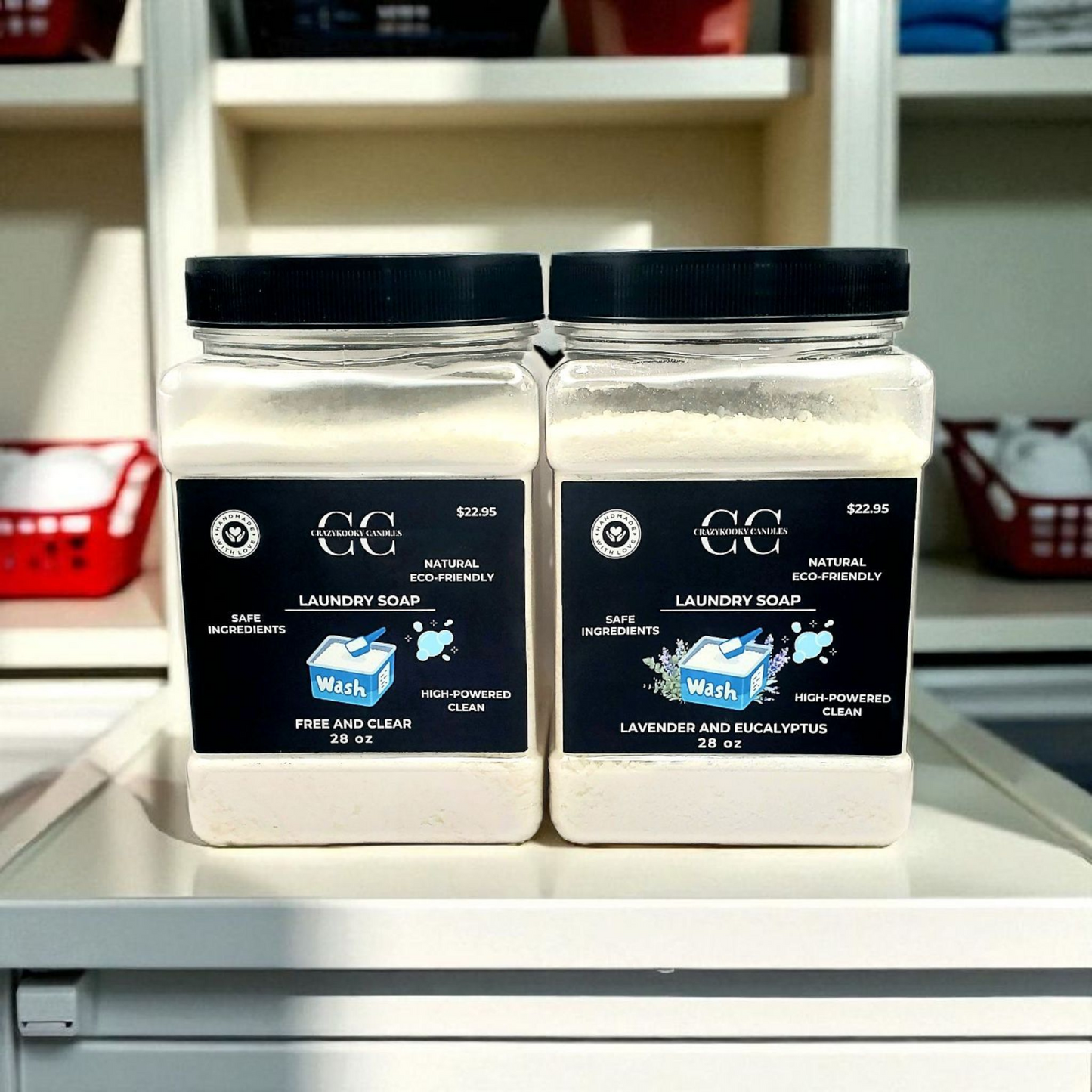 LAUNDRY SOAP - Handmade Laundry Soap, 1oz, 4oz, 8oz, 28oz