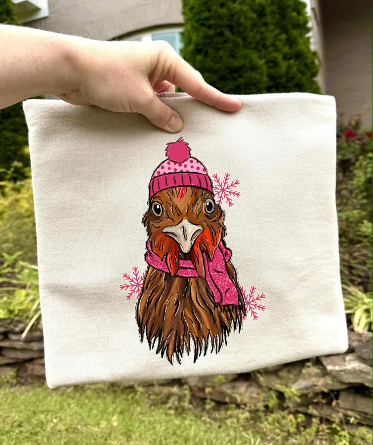 Winter Chicken (DTF Tee)