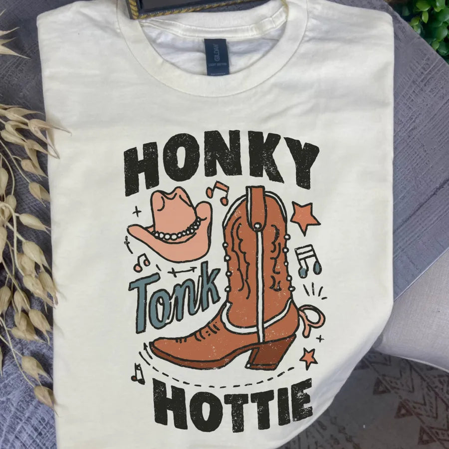 Honky Tonk Hottie (DTF Tee)