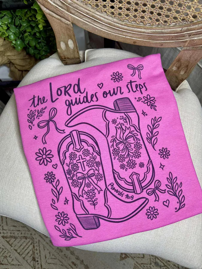 The Lord Guides our Steps (Gildan Tee)