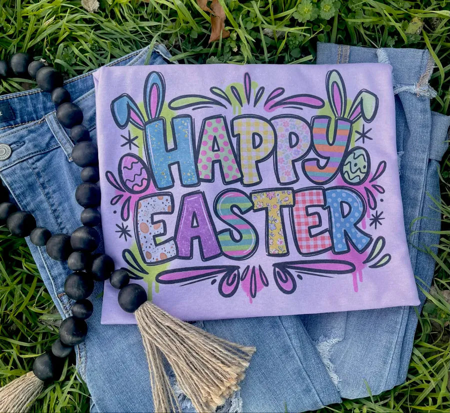 Pastel Happy Easter (Gildan Tee)