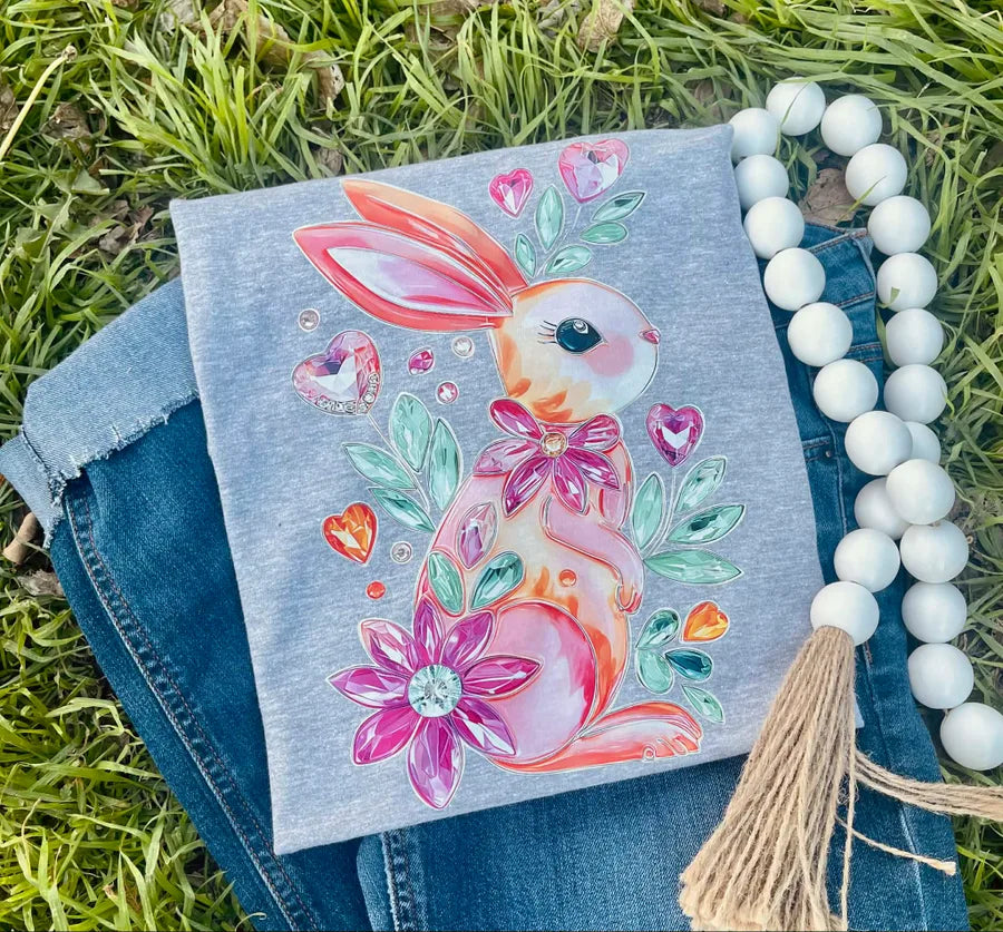 Gemstone Bunny (DTF Tee)