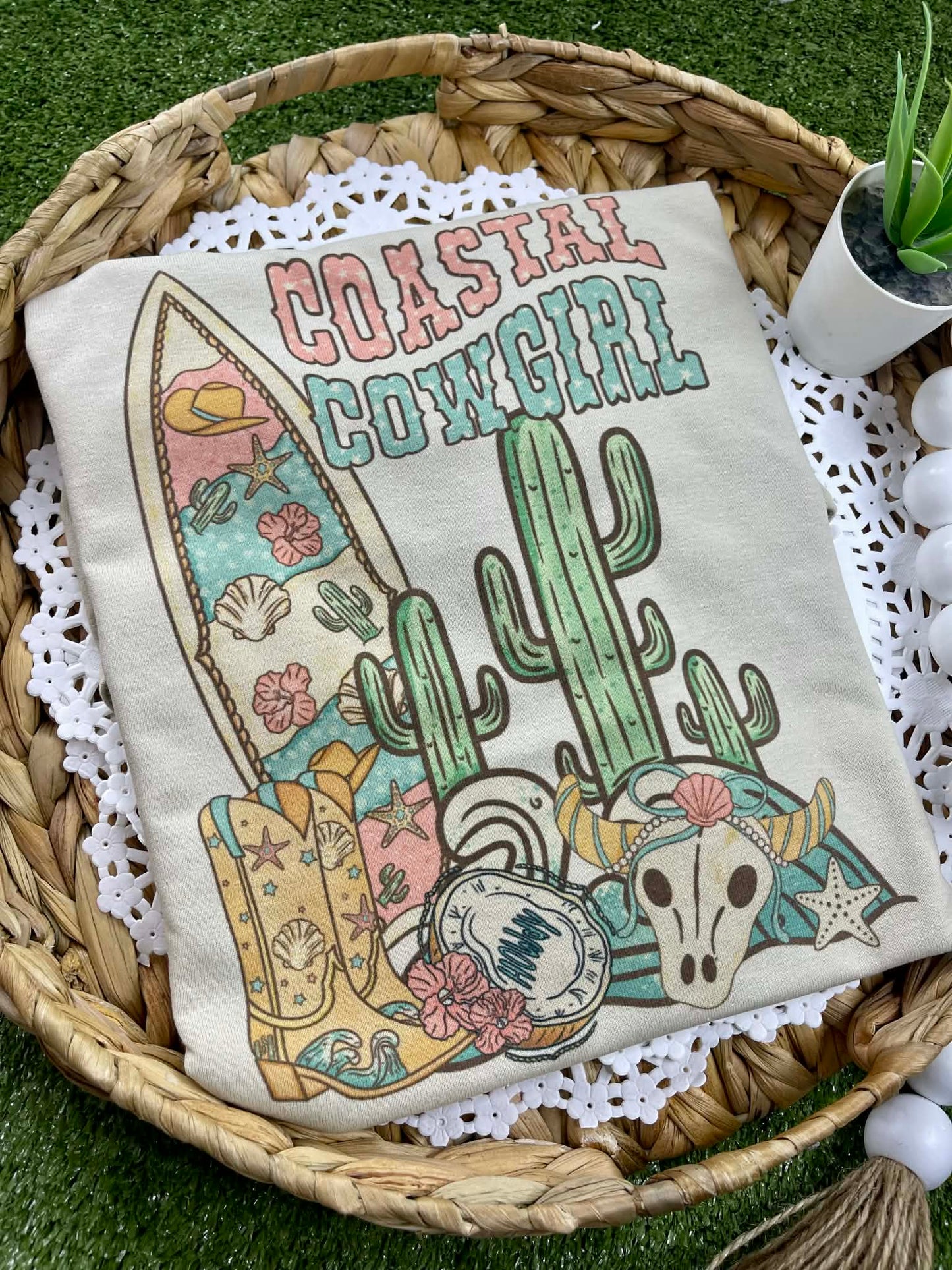 Coastal Cowgirl (Gildan Tee)