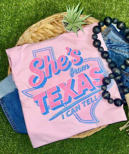 She’s from Texas