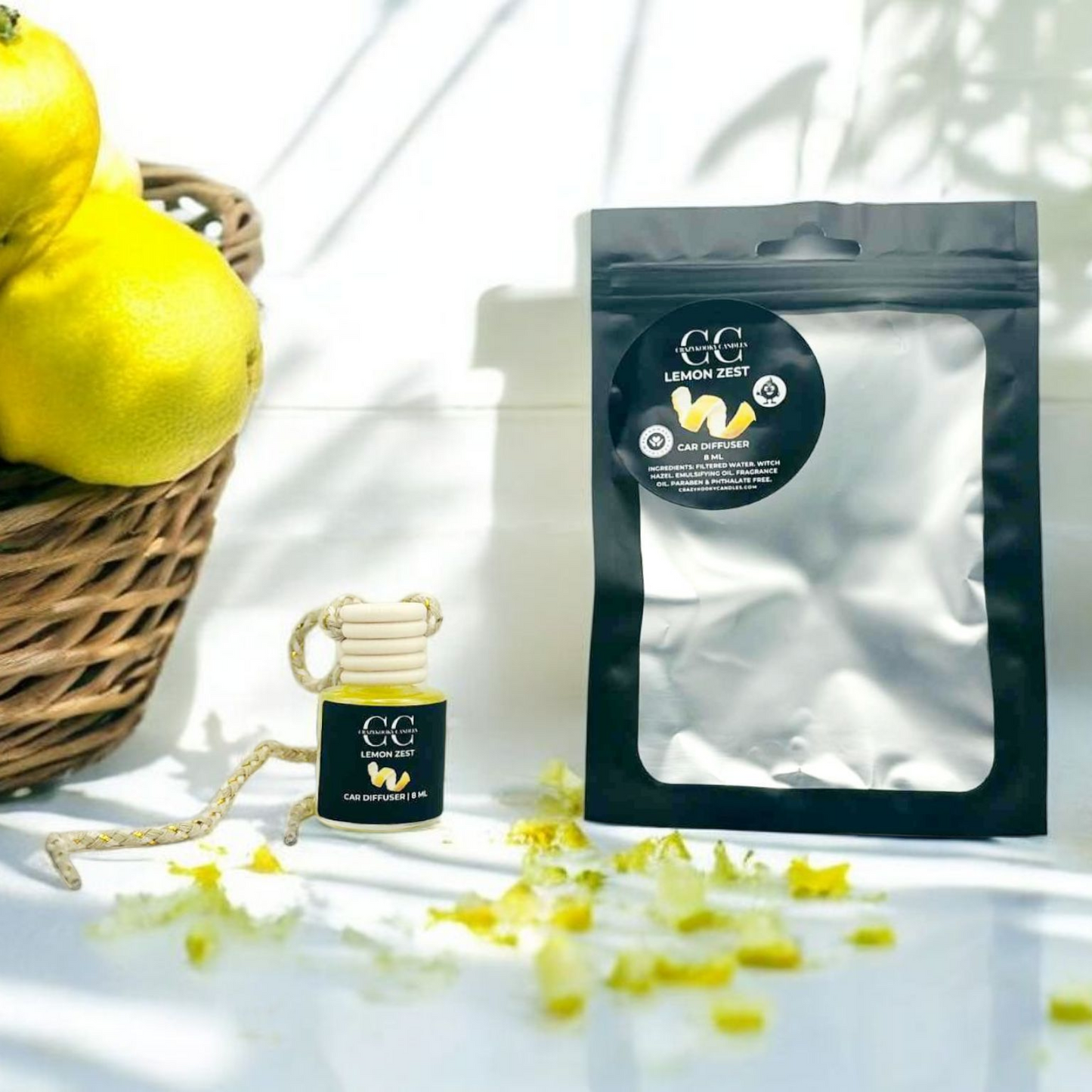 LEMON ZEST - Car Diffuser, 8ml
