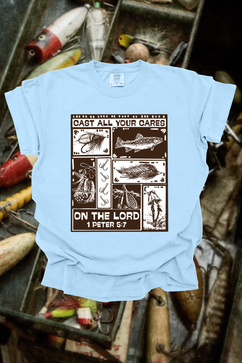 Cast Your Cares Graphic Tee