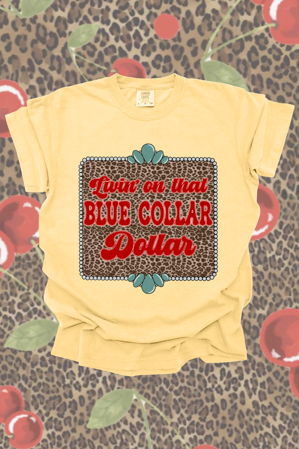Blue Collar Dollar Graphic Tee
