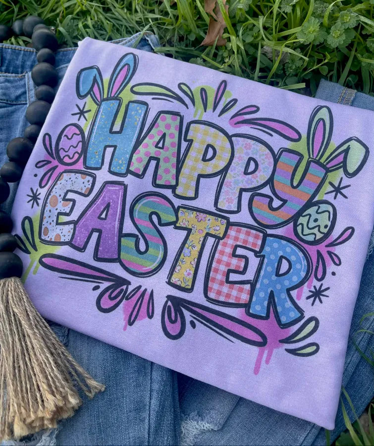 Pastel Happy Easter (Gildan Tee)