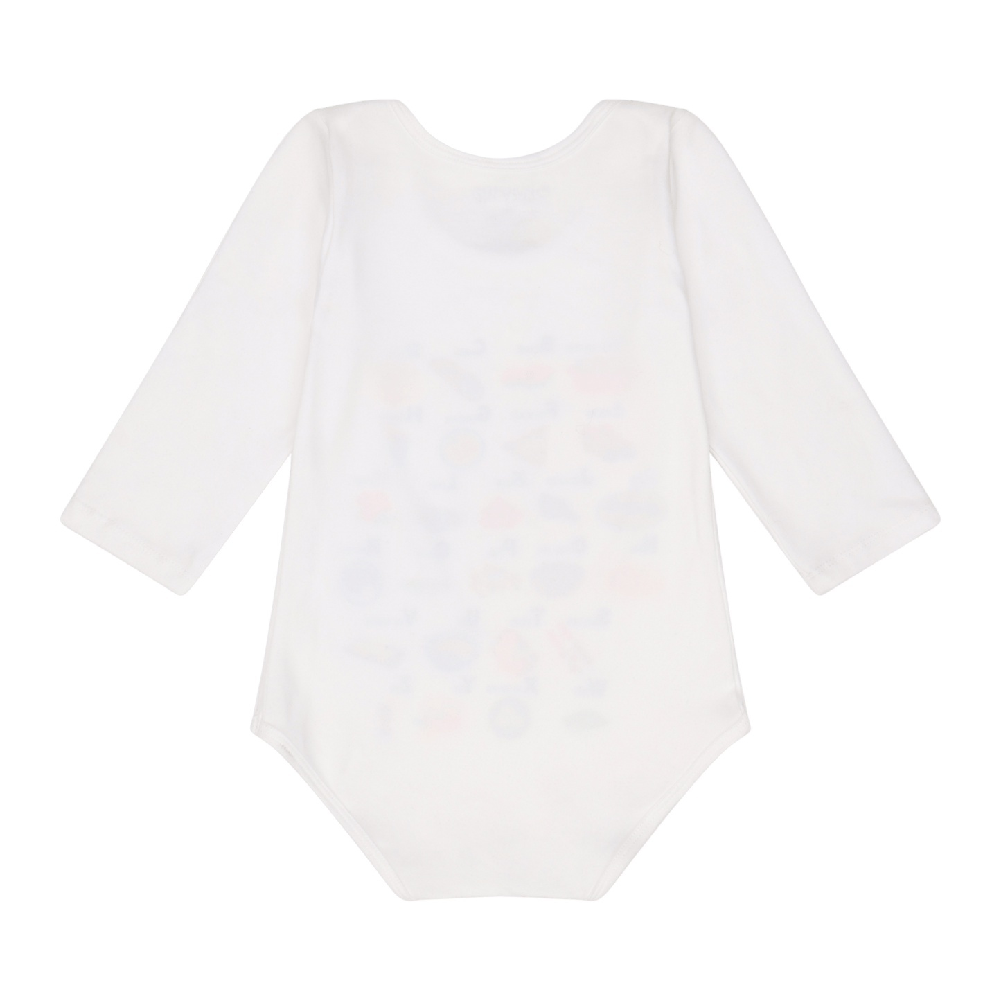 Alphabet Long Sleeve Baby Bodysuit | Multicultural Kids Wear