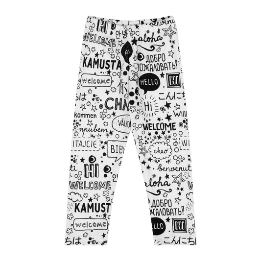 Infant Hello Leggings - Cozy Multicultural Baby Pants