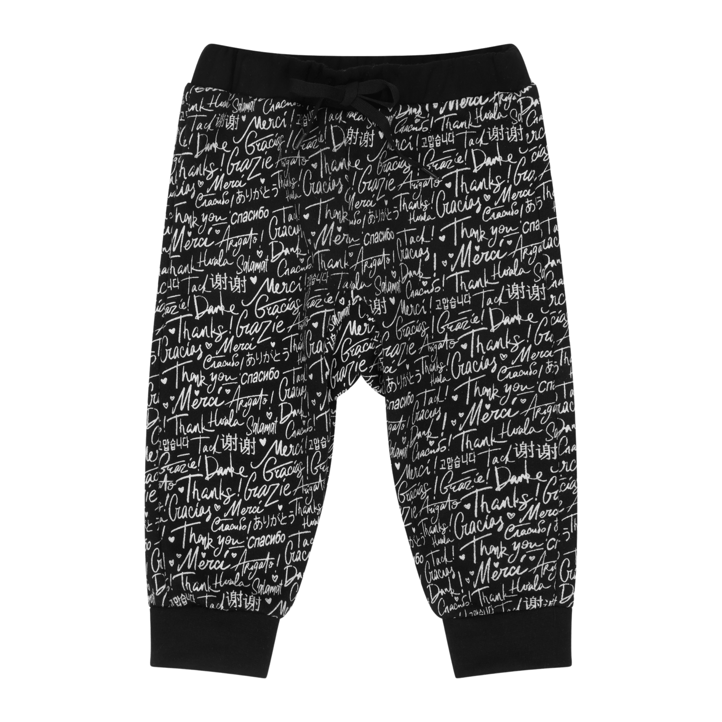 Infant Thank You Jogger – Multicultural Baby Jogger Pants