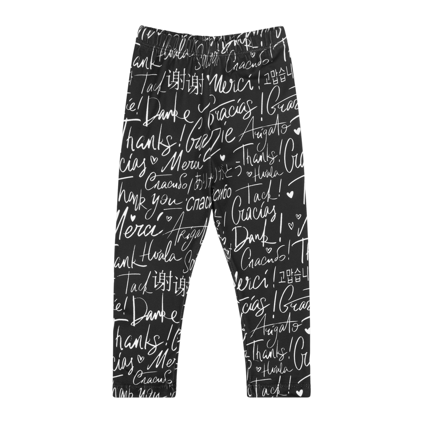 Infant Thank You Leggings - Multicultural Baby Apparel | Cozy Everyday Wear