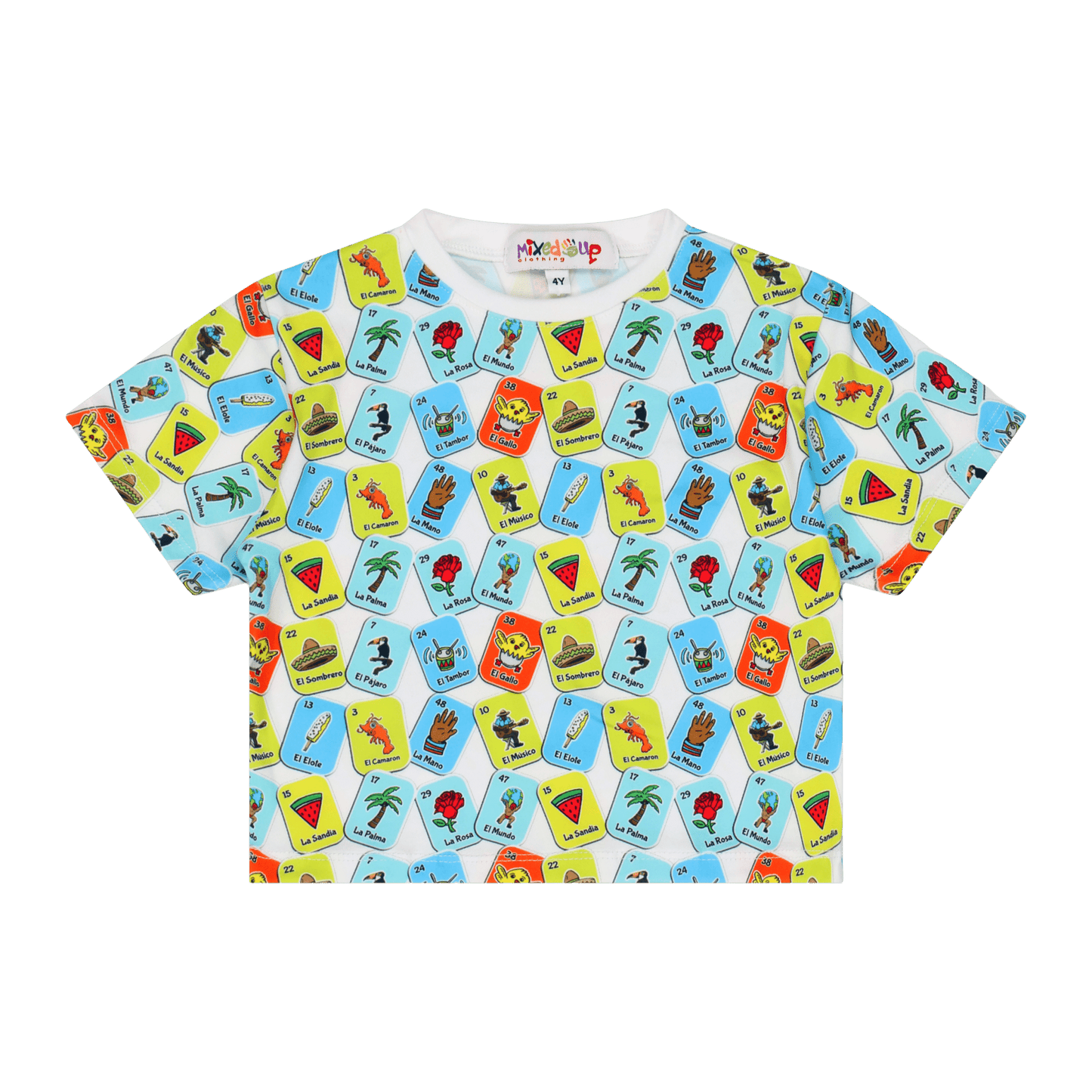 Lotería Shirt and Pants Set | Vibrant Multicultural Kids Outfit