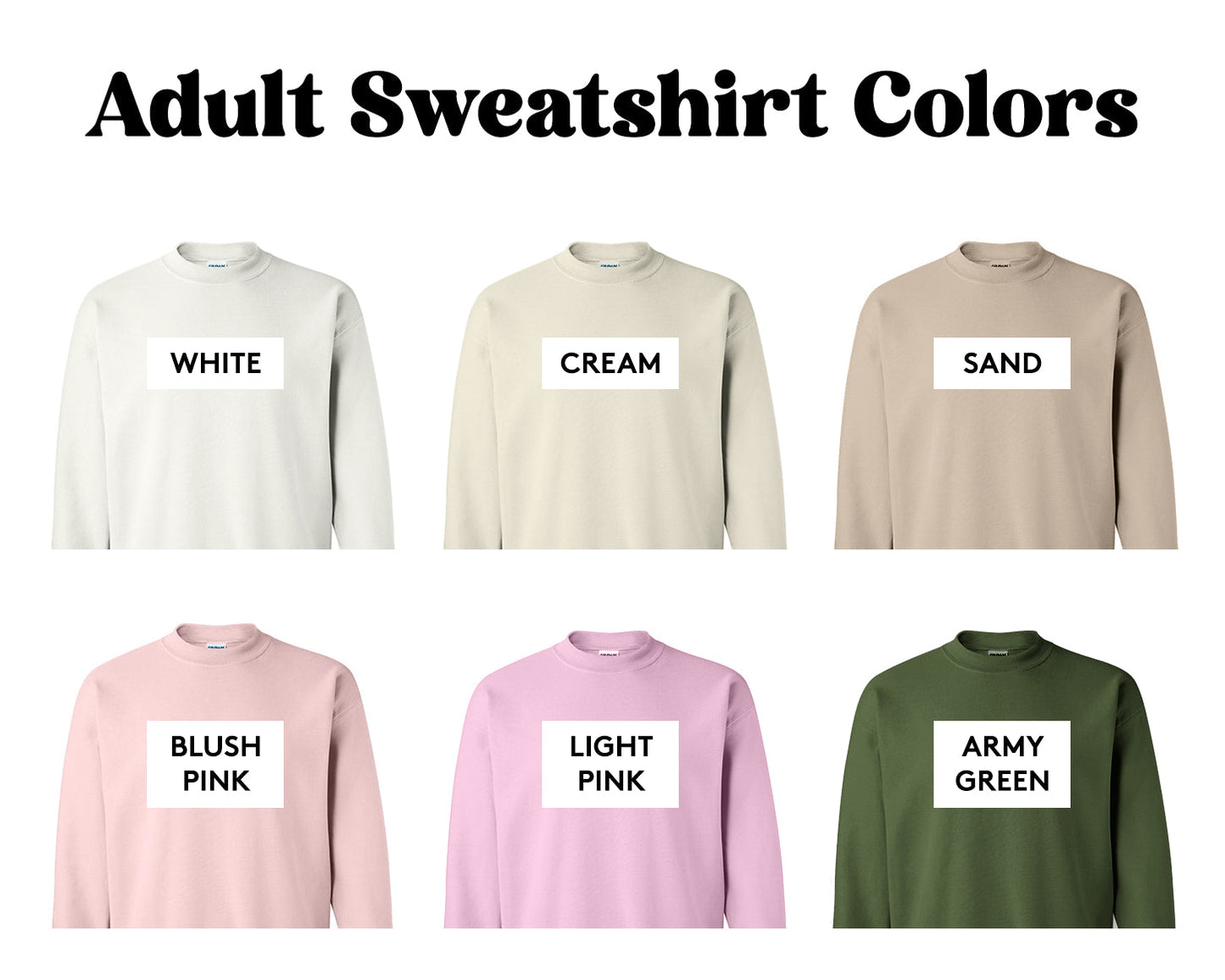 Personalized Candy Heart Sweatshirts & Baby Outfits