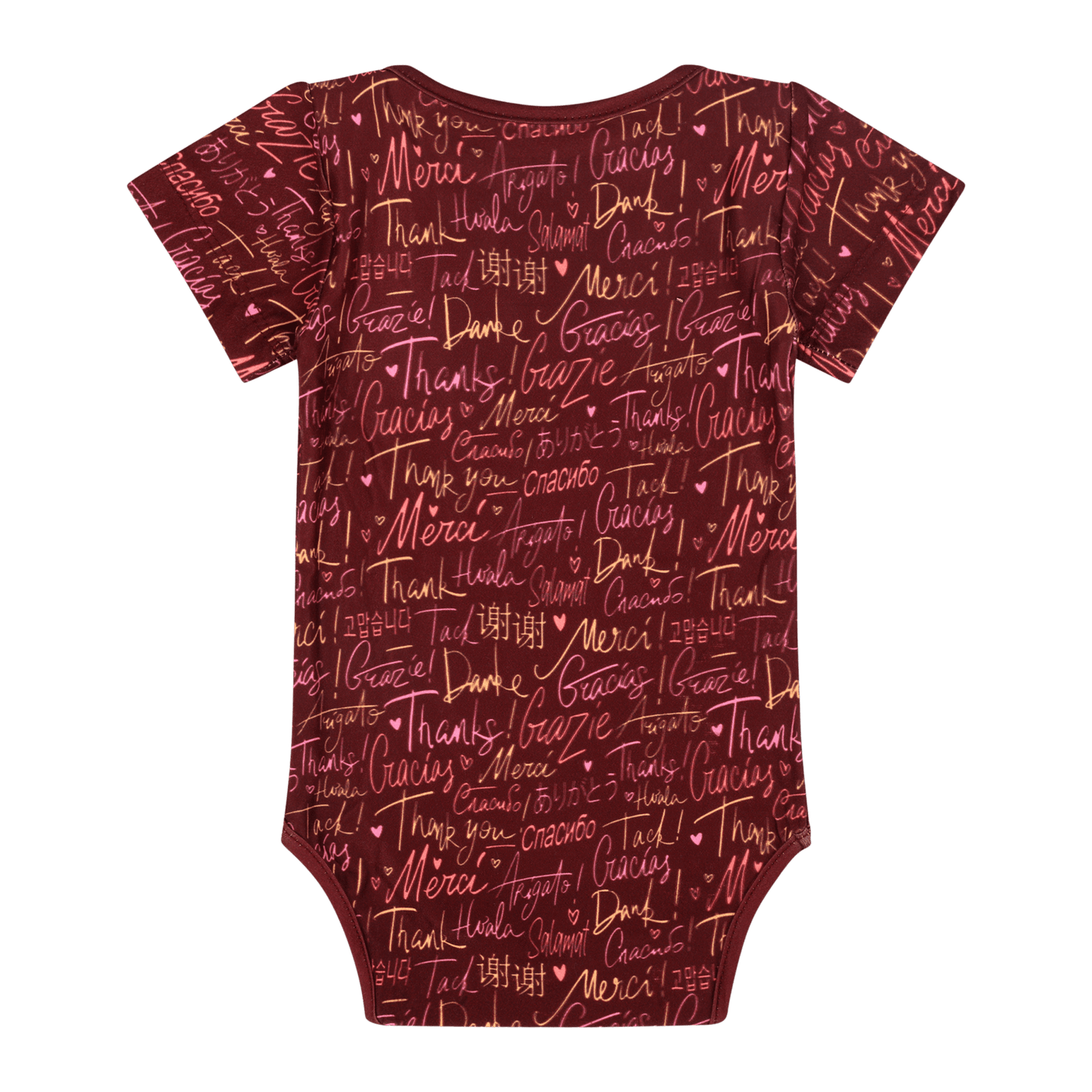 Thank You Bodysuit – Multicultural Baby & Toddler Cotton Top