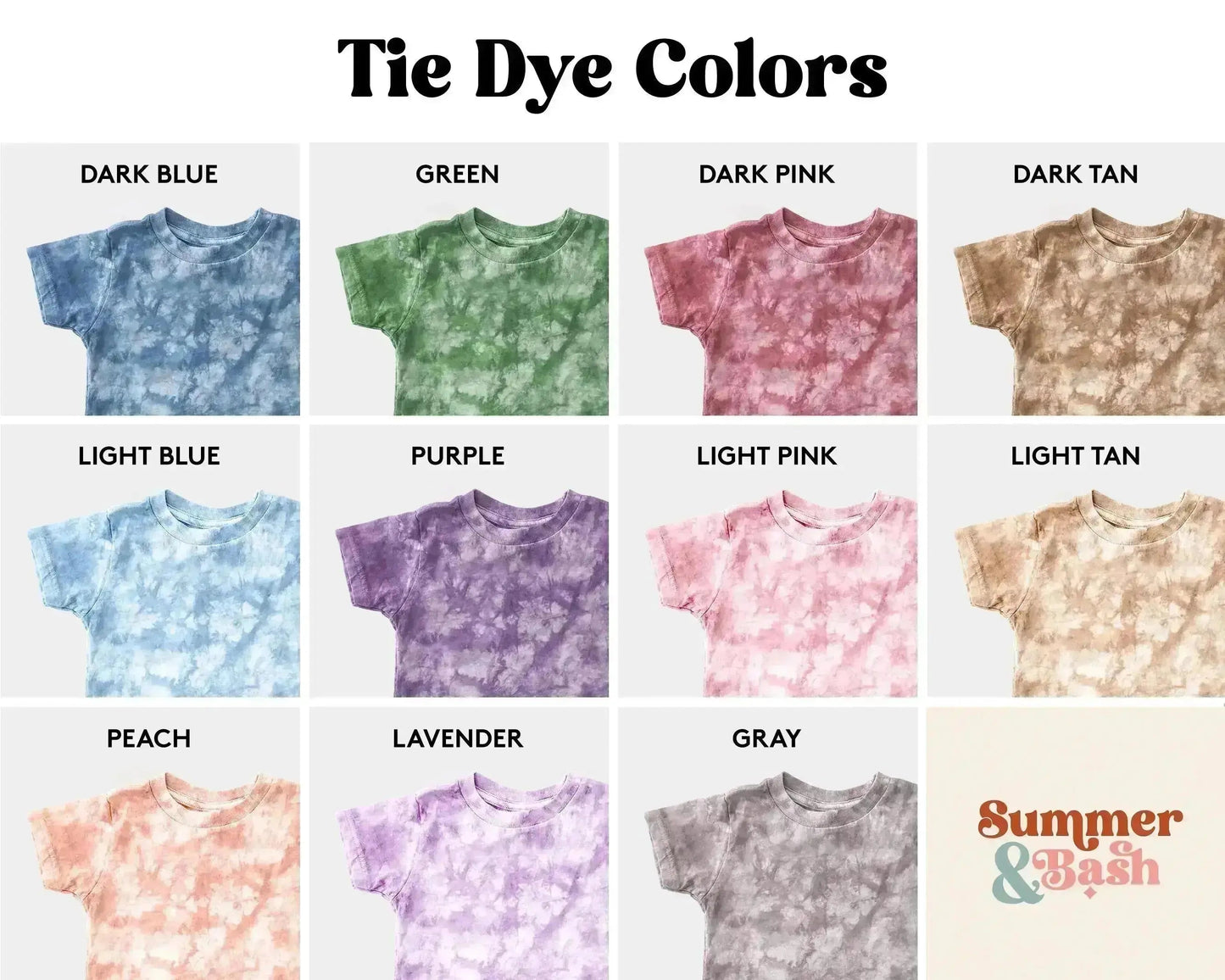 Personalized Tie Dye Shirt | Custom Name Tie Dye T-Shirt